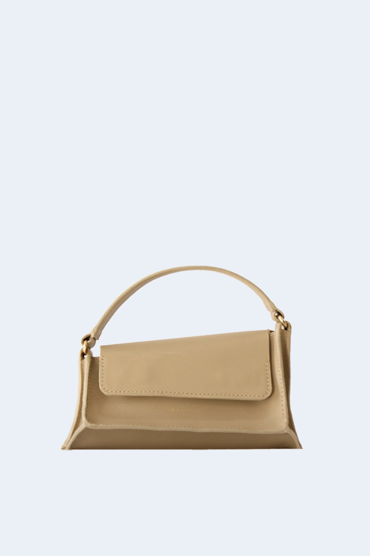 Bolso piel online beige