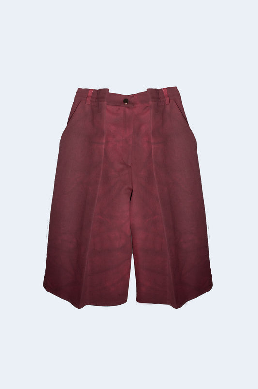 Pantaloni Bermuda corti in denim Cherry