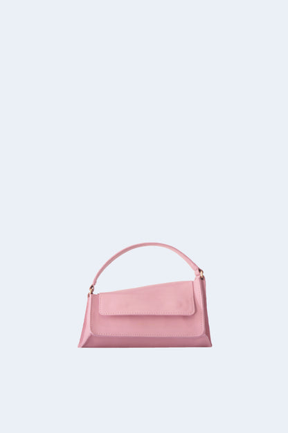 Pink Leather Crash Mini Bag